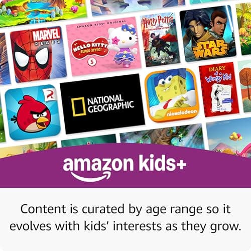 Amazon Fire HD 10 Kids Pro tablet (newest model) ages 6-12. Bright 10.1" HD screen, includes ad-free content, robust parental controls, 13-hr battery and slim case for older kids, 32 GB, Happy Day - Image 3