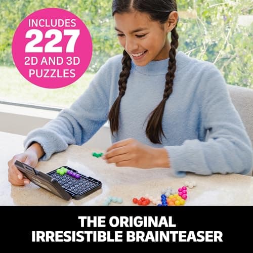 Educational Insights Kanoodle 3D Brain Teaser Puzzle Game, Featuring 200 Challenges, Easter Basket Stuffers for Kids, Gift for Ages 7+ - Image 3