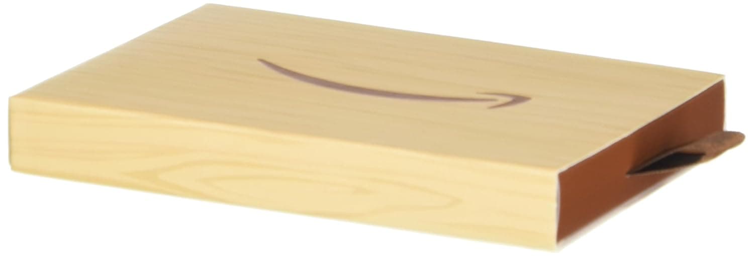 亚马逊实物礼品卡礼盒 0 经典仿木礼盒 - Image 3