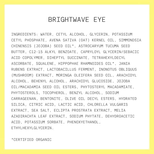 Kinship Brightwave Vitamin C Under Eye Brightener Cream for Sensitive Skin | Dark Circles Under Eye Treatment | Diminishes Fine Lines | Hydrating Eye Cream w/Antioxidants | Fragrance Free, (0.5 Oz) - Image 8