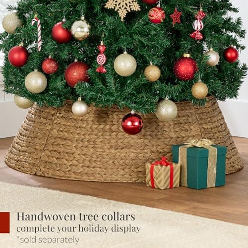 Best Choice Products Artificial Christmas Tree, 7.5ft Premium Unlit Pine Design, Dense Branches Realistic Holiday Décor​ w/Easy Assembly - Green - Image 9