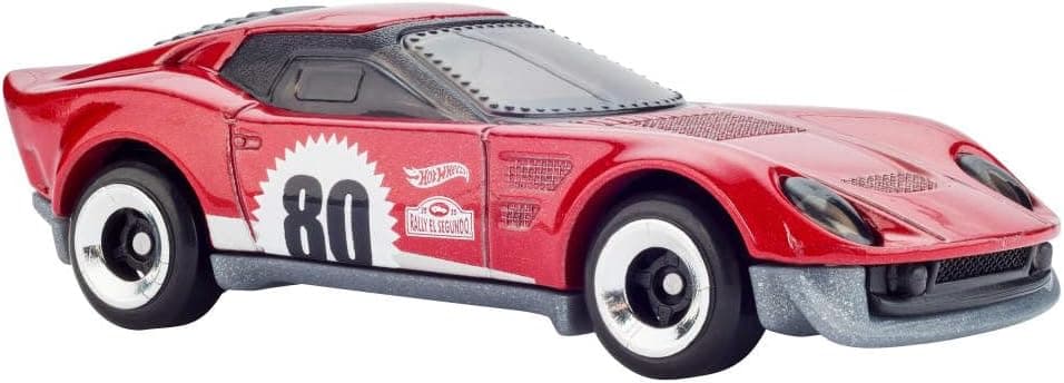 Hot Wheels Toy Cars, 5-Pack of 1:64 Scale Toy Cars with Collectible Deco & Packaging, Core Mattel 80th Anniversary Set of 5 Vehicles - Image 10