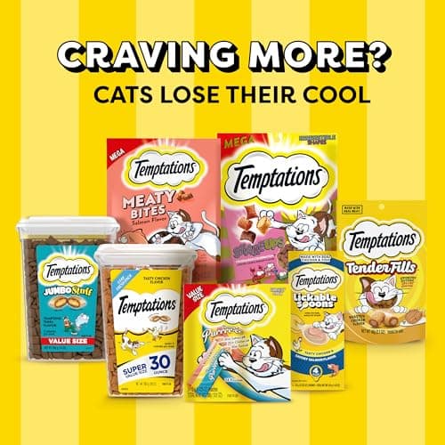 Temptations Creamy Puree Variety Pack of Squeezable Cat Treats, 0.42 oz. Tubes, 24 Count - Image 12