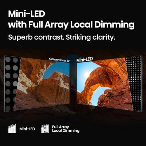 Hisense 85" Class QD7 Series Mini-LED 4K UHD Smart Fire TV (85QD7QF, 2025 Model) - QLED, Native 144hz, HDR10+, Dolby Vision, Dolby Atmos, Game Mode Pro, ALLM, Alexa Built in with Voice Remote, Black - Image 4