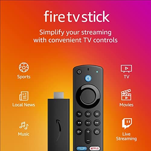 Like-New Fire TV Stick with Alexa Voice Remote (includes TV controls), HD streaming device - Image 7