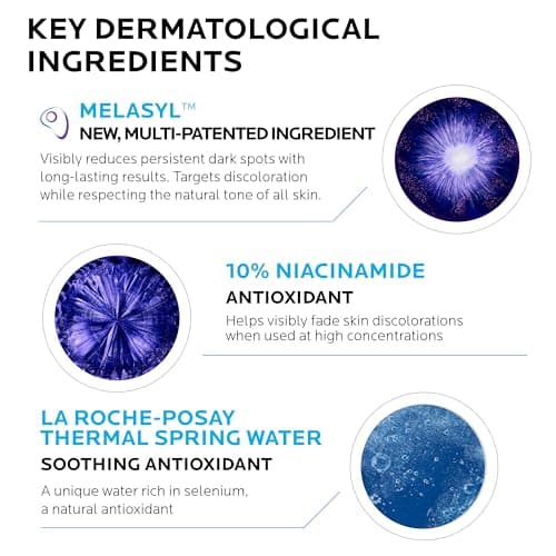 La Roche-Posay Mela B3 Serum, Dark Spot Corrector With Anti-Aging Melasyl + 10% Niacinamide, Discoloration Correcting Face Serum for Sun Spots, Age Spots & Post-Acne Marks, Lightweight Texture - Image 2