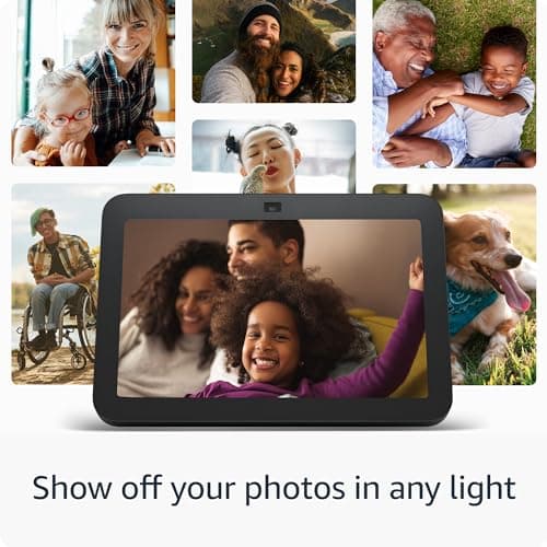 Amazon Echo Show 8 (newest model), With Spatial Audio, Smart Home Hub, and Alexa, Charcoal - Image 6