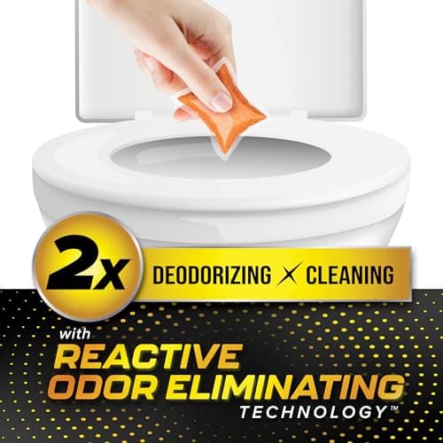 Camco TST MAX RV Toilet Treatment Drop-INs - Control Unwanted Odors & Break Down Waste and Tissue - Safe Septic Tank Treatment - Orange Scent, 30-Pack (41183) - Image 3