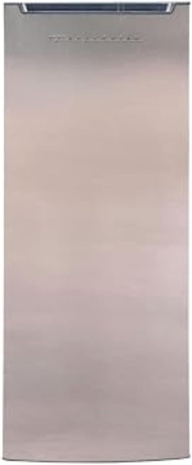 Frigidaire Upright Freezer, 6.5 cu. ft., Deep Freeze, Vinyl Coated Metal with Wire Shelving, Compact for Kitchen, RV, Dorm, Cabin, and Trailer, Platinum Design Series, Silver - 21D x 23W x 56H 6.5 cu ft - Image 2