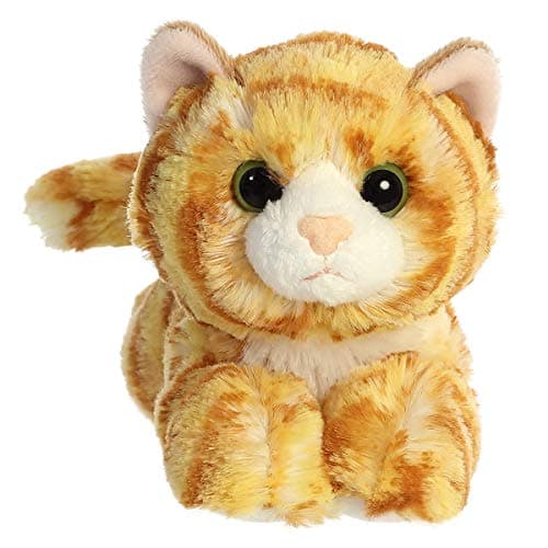 Aurora® Adorable Mini Flopsie™ Ginger Cat™ Stuffed Animal - Playful Ease - Timeless Companions - Orange 8 Inches - Image 2