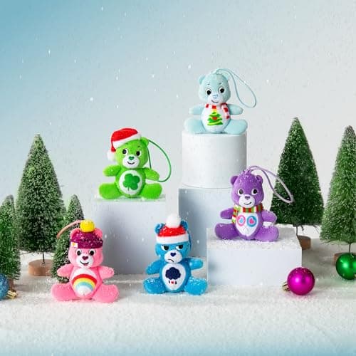 Micro Teenies - Care Bears Holiday 5 Pack Treasure Box - Miniature Plush Figure, Suffed Animal, Toy Mini Soft Figure for Kids, Girls and Boys Ages 4+ - Image 3