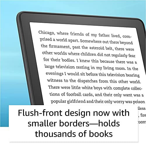 Amazon Kindle Paperwhite (16 GB) – Now with a larger display, adjustable warm light, increased battery life, and faster page turns – Black - Image 4