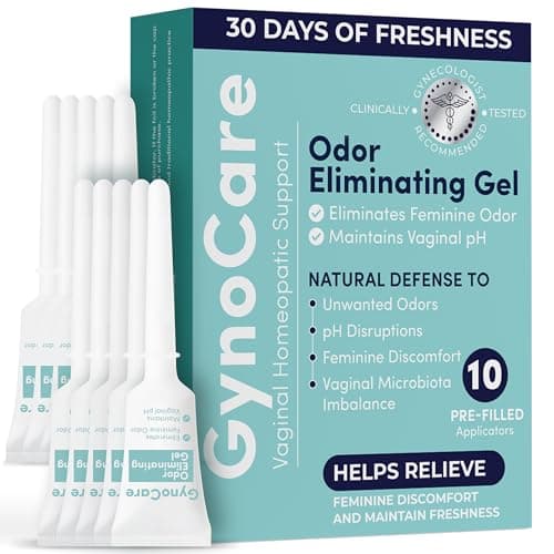 pH Balance for Women Vaginal Odor Eliminating Gel | Feminine Care | Vaginal Health | Support for Feminine Odor & Vaginal Microbiota Imbalance | 10 Pre-Filled Applicators