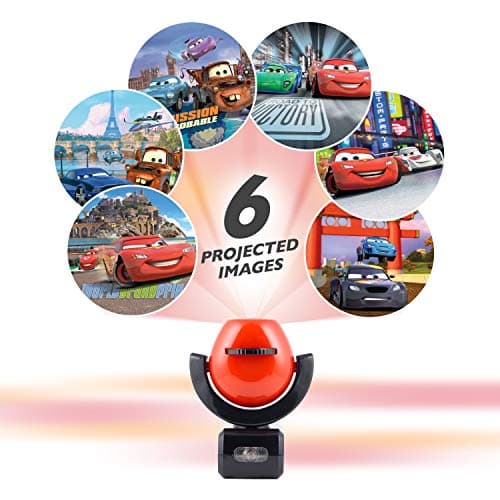 Projectables Pixar Cars LED Kids Night Light, Plug-In, Projector, Dusk-to-Dawn, Lightning McQueen, Galaxy Light, Hallway, Bedroom, Nursery, Playroom, Gaming Room, 11740 - Image 6