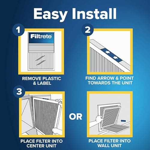 Filtrete 20x25x1 AC Furnace Air Filter, MERV 11, MPR 1000, Micro Allergen Defense, 3-Month Pleated 1-Inch Electrostatic Air Cleaning Filter, 2 Pack (Actual Size 19.688 x 24.688 x 0.84 in) - Image 3