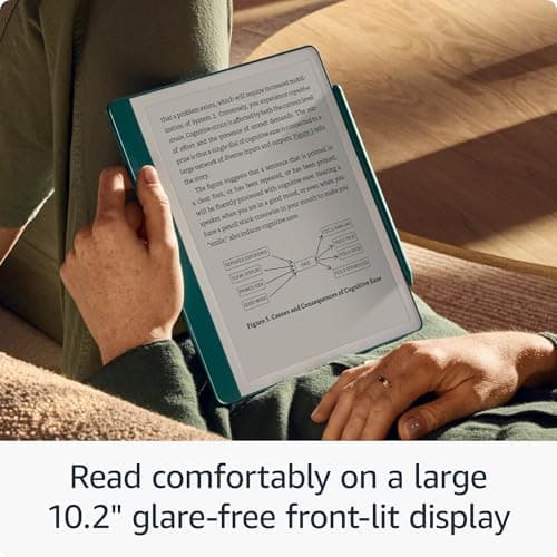 Amazon Kindle Scribe (64GB) - Your notes, documents and books, all in one place. With built-in AI notebook summarization. Includes Premium Pen - Tungsten - Image 6