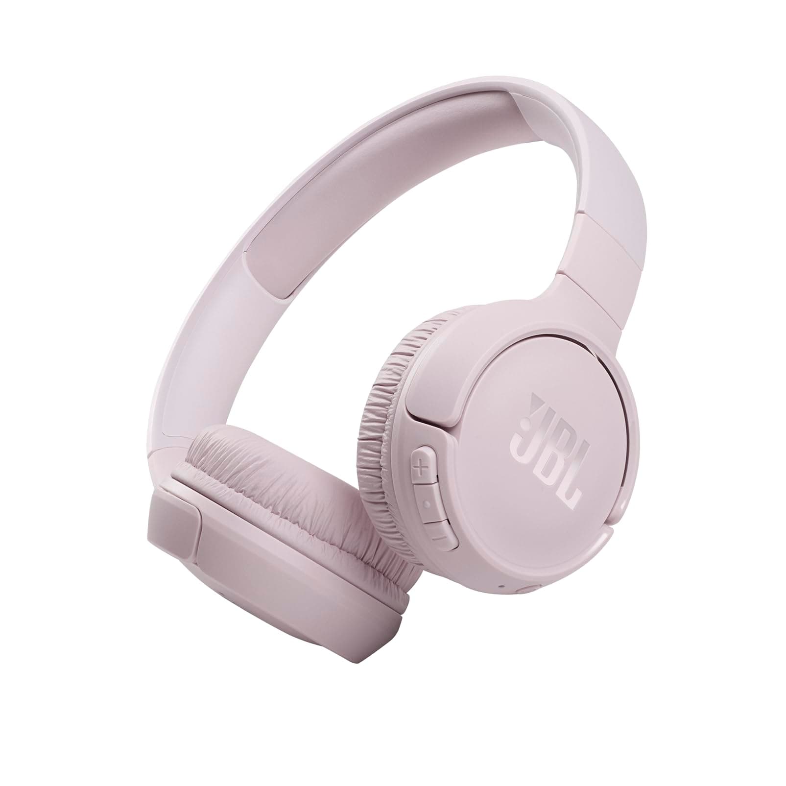 JBL Tune 510BT - Bluetooth headphones with up to 40 hours battery, microphone for call, foldable and comfortable, Android and iOs compatible (Rose) Rose headphones