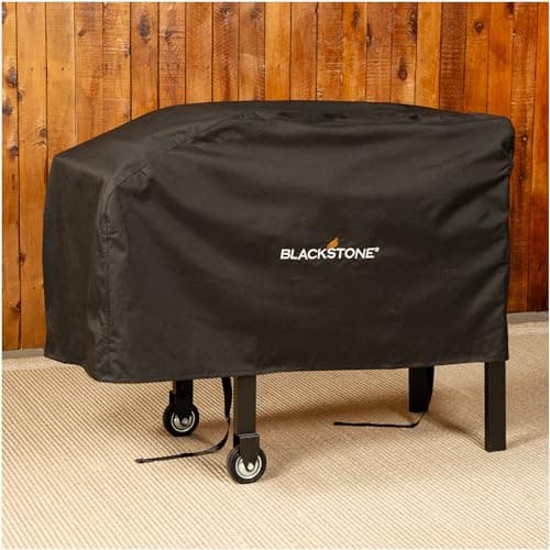 Blackstone® 1529 28" Griddle Cover, Black | Blackstone® 1529 Single Shelf, 600D Polyester, Weather-resistant Heavy Duty Outdoor BBQ Grilling Cover, Black - Image 2