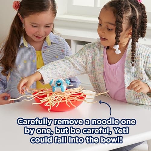 Yeti in My Spaghetti Board Game – Kids Games, Family Game, Multi-Player, Board Games for Family Night, Preschool Toys, Hand-Eye-Coordination Game, Don’t Drop Yeti, Ages 4+ - Image 4