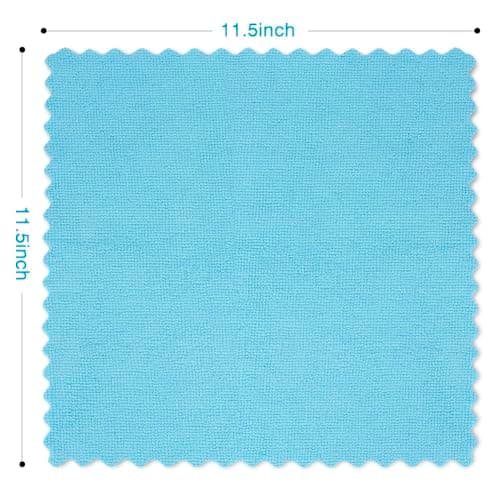 Orighty Microfiber Cleaning Cloth 24 Pack, Highly Absorbent Cleaning Supplies, Lint Free Cloths for Multiple-use, Powerful Clean Rags for House, Kitchen, Car Care (Multi-Color) 11.5 x11.5 inch - Image 5