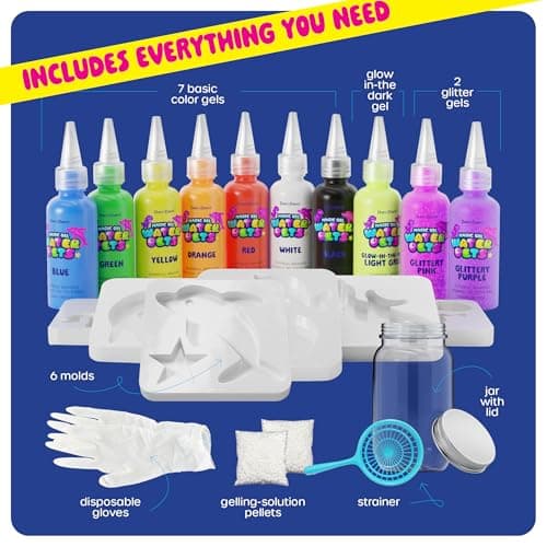Dan&Darci Aqua Fairy Water Gel Kit for Kids - Craft for Kids - Magic Elf Toy Kits - Waters Pets - DIY Squishy Maker - Make Your Own Squishies Toys Crafts for Boys & Girls Ages 6-12 - Image 3