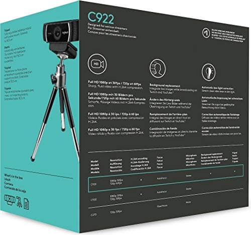 Logitech C922 Pro Stream Webcam 1080P Camera - Image 8