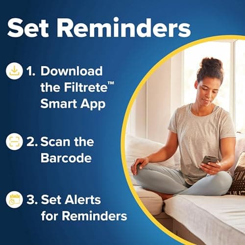 Filtrete 20x25x1 AC Furnace Air Filter, MERV 11, MPR 1000, Micro Allergen Defense, 3-Month Pleated 1-Inch Electrostatic Air Cleaning Filter, 2 Pack (Actual Size 19.688 x 24.688 x 0.84 in) - Image 8
