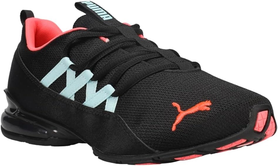PUMA Women's Riaze Prowl Cross Trainer Puma Black-ignite Pink-aquamarine 6 - Image 5