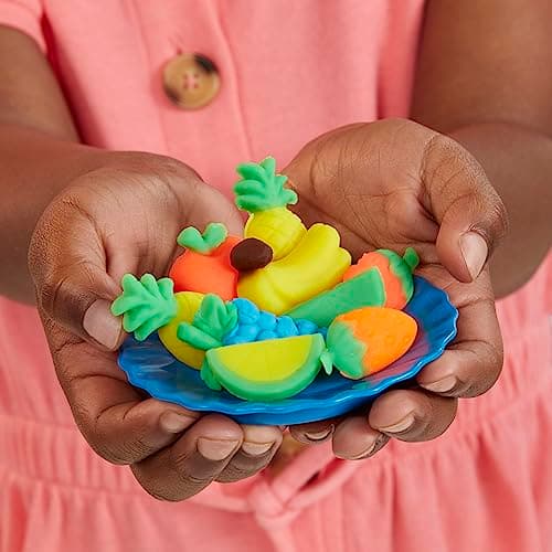 Play-Doh Kitchen Creations Busy Chef's Restaurant Playset, 2-Sided Play Kitchen Set, Preschool Cooking Toys, Kids Arts & Crafts, Ages 3+ - Image 8