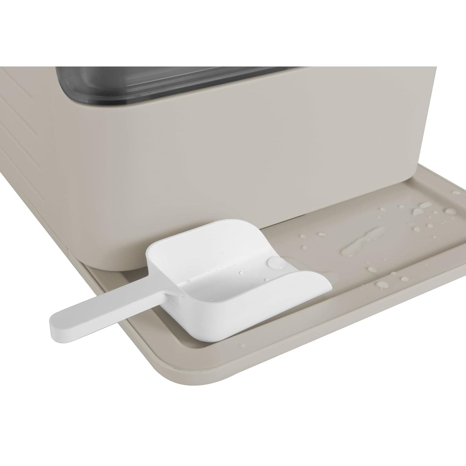 Frigidaire Nugget Ice Maker, Countertop Ice Machine with Transparent Window, Sonic Ice Maker with 44 lbs. Capacity, Auto Self Cleaning Ice Maker Machine, 2.0 Gen, Cream - 16.75D x 11.75W x 20.25H Cream - Nugget Ice - Image 8