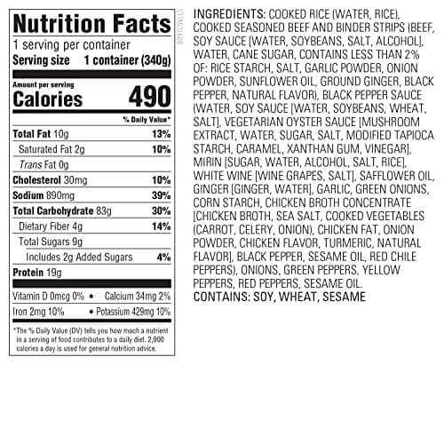 Amazon Kitchen, Black Pepper Beef, Single Serve Meal, 12 Oz - Image 4
