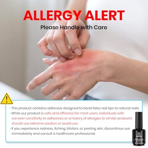 Beetles Gel Nail Glue and No Wipe Top Coat Kit, 2Pcs 15ml 5 In 1 UV Nail Glue for Acrylic Nail Tips Clear Press On Nails, Easy Nail Extension Gel, Soak Off LED Shine Finish DIY Home Manicure - Image 6