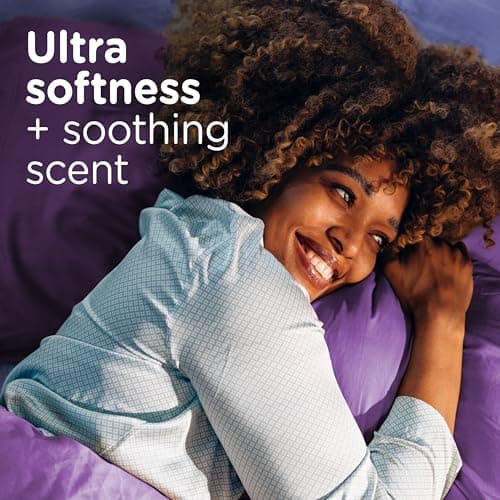 Downy Ultra Soft Fabric Softener Liquid, Calm, Lavender and Vanilla Bean, 26 fl oz, 39 Loads - Image 2