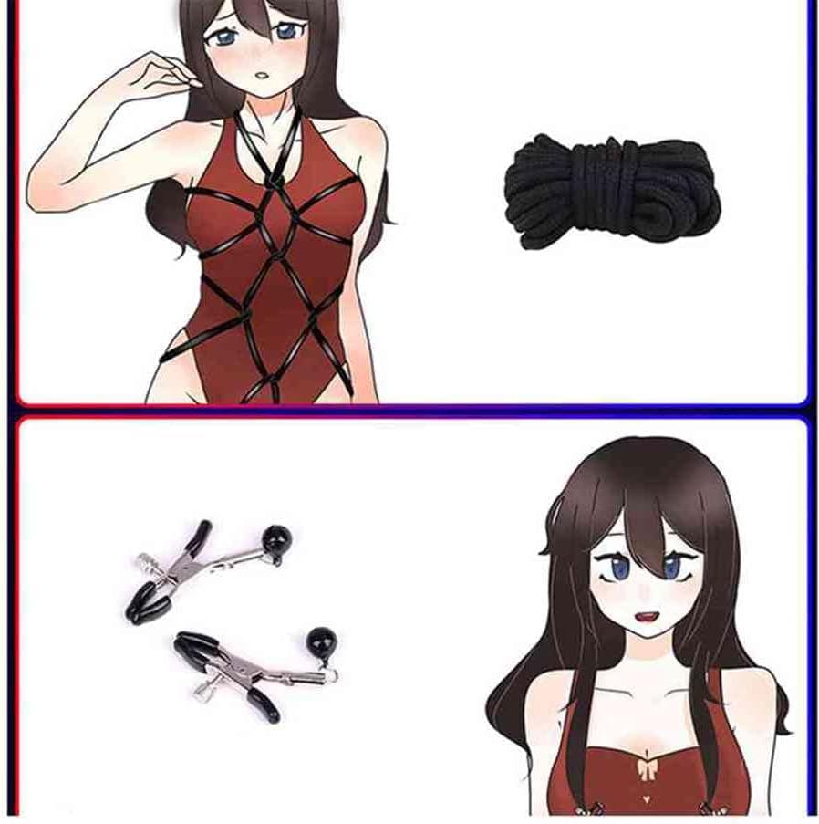 Bed Bonage Restraints Sex Adults King Size Bed Straps Sex Tie Downs Under Mattress for Couples Adult Play Queen Bed Bondaged Rope Cord & Rope Kit Sex Hand Cuffs Set for Bedroom Pink Toys Sweatshirt - Image 8