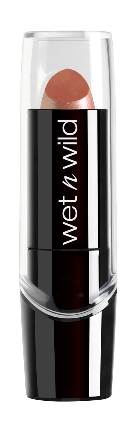 wet n wild Silk Finish Lipstick, Hydrating Rich Buildable Lip Color, Formulated with Vitamins A,E, & Macadamia for Ultimate Hydration, Cruelty-Free & Vegan - Breeze Breeze 1 Count (Pack of 1)