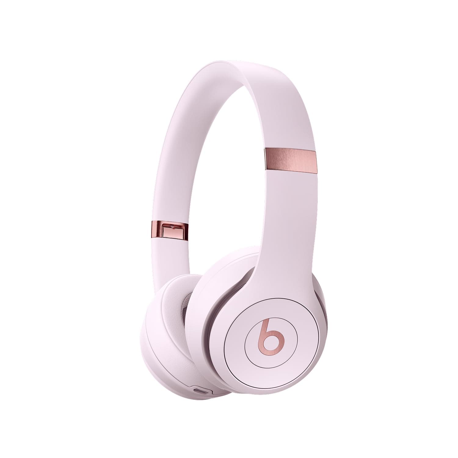 Beats Solo 4 - Wireless On-Ear Bluetooth Headphones, Up to 50-Hour Battery Life, Ultra-Lightweight Comfort, Powerful and Balanced Sound, Apple & Android Compatible - Cloud Pink Cloud Pink Standalone