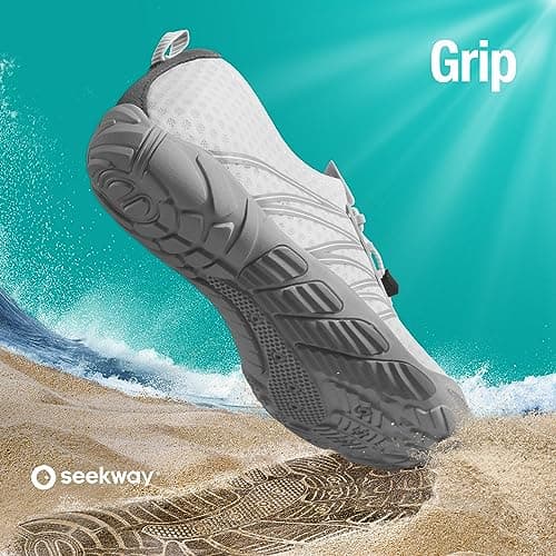 SEEKWAY Water Shoes for Women Adult Quick-Dry Aqua Sock Barefoot Men for Beach Swim River Pool Lake Hiking Kayaking Surfing - Image 6