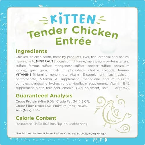 Fancy Feast Purina Petites Kitten Tender Pate Gourmet Wet Kitten Food Variety Pack - 12 ct. Tub - Image 6