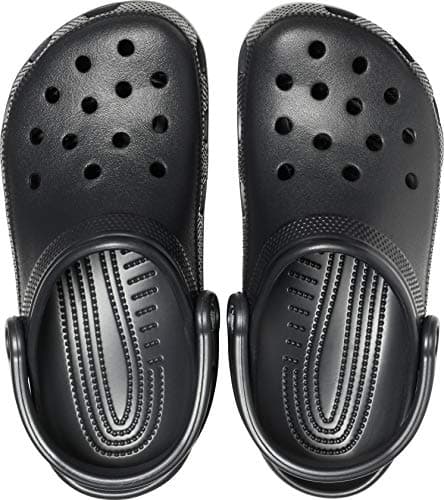 Crocs Unisex-Adult Classic Clog, Black, 9 Women/7 Men | Clogs for Women and Men - Image 3