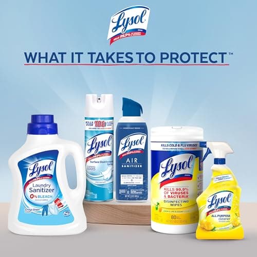 Lysol All Purpose Cleaner Spray, Multi-Purpose Disinfecting Spray, Kitchen & Bathroom Cleaner, Lemon Breeze Scent, 32 Fl Oz - Image 6