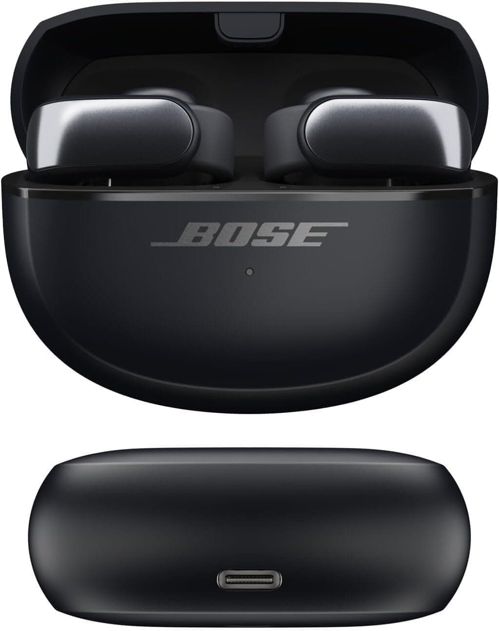 Bose Ultra Open Earbuds - Bluetooth Open Ear Earbuds with OpenAudio for Awareness, Clip-On Design for Comfort, Water Resistant, Up to 48 Hrs of Playtime, Black - Image 7