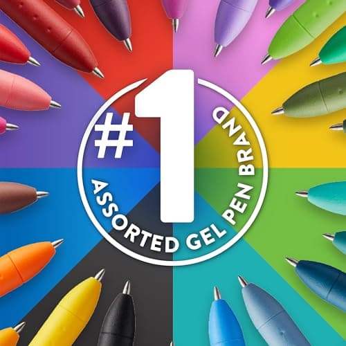 Paper Mate InkJoy Gel Pens Medium Point Assorted 10 Count - Image 2