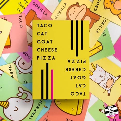 Taco Cat Goat Cheese Pizza Card Game – Wildly Entertaining & Easy To Learn - Great for Adults, Teens, Kids and Families - Card Games and Board Games for Family Game Night - 10 Min, Age 7+, 2-8 Players - Image 2