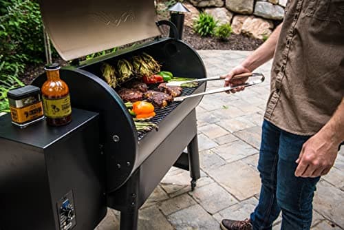 Traeger Grills Pro 34 Electric Wood Pellet Grill and Smoker, Bronze, 884 Square Inches Cook Area, 450 Degree Max Temperature, Meat Probe, 6 in 1 BBQ Grill - Image 2