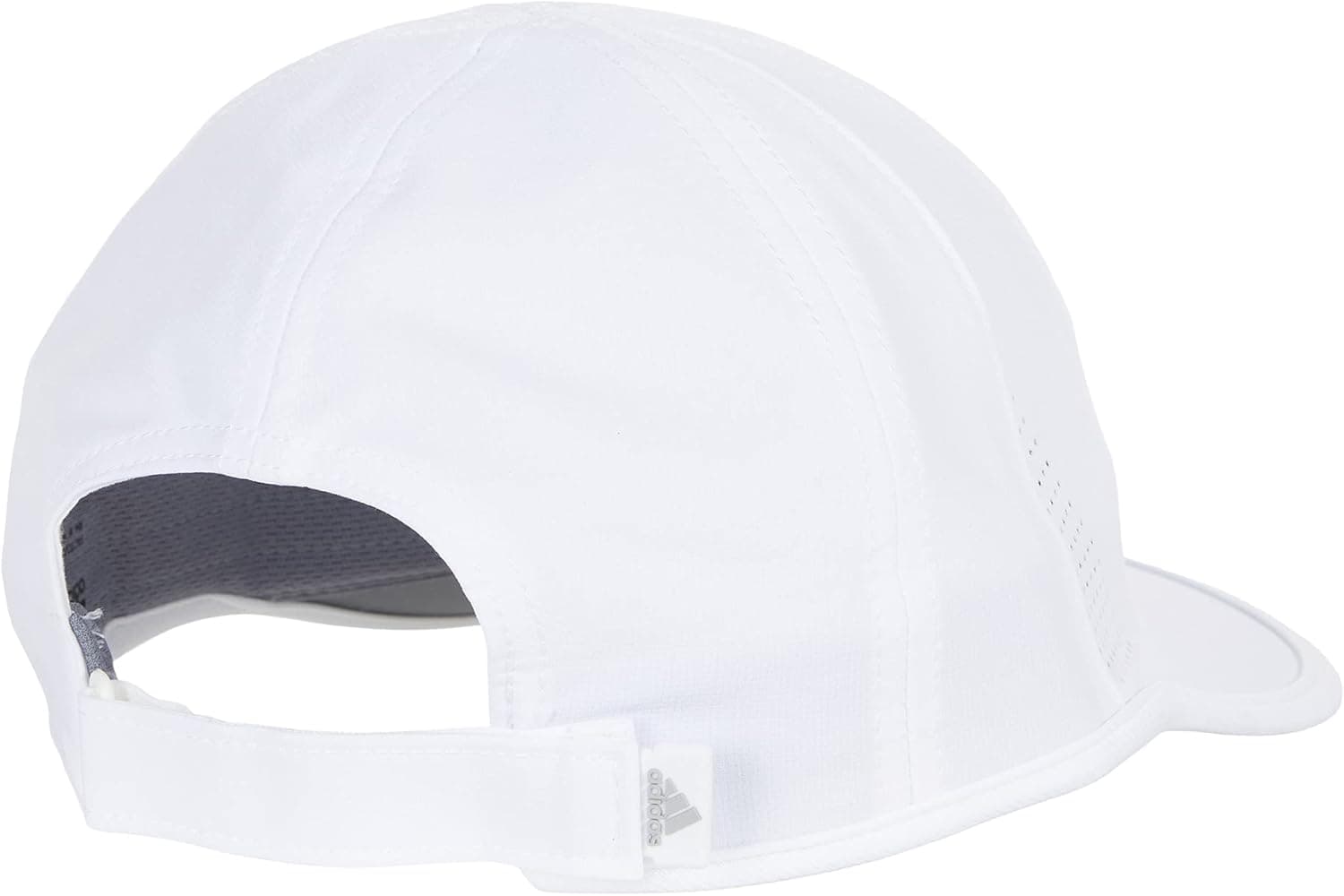 Adidas Unisex-Adult Superlite Hat – Lightweight Athletic Running Cap for Workouts One Size White/Silver Reflective/2.0 - Image 3