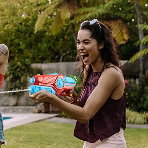 Pack of 4 Plastic Water Blaster Soaker Squirt Guns for Water Fighting Summer Pool Beach Toy for Kids - Image 6