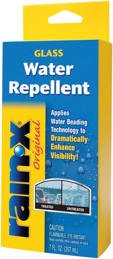 Rain-X 800002243 Glass Treatment, 7 oz. - Exterior Glass Treatment To Dramatically Improve Wet Weather Driving Visibility During All Weather Conditions Squeeze Bottle 7 Fl Oz (Pack of 1) - Image 2