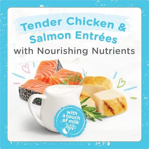 Fancy Feast Purina Petites Kitten Tender Pate Gourmet Wet Kitten Food Variety Pack - 12 ct. Tub - Image 4