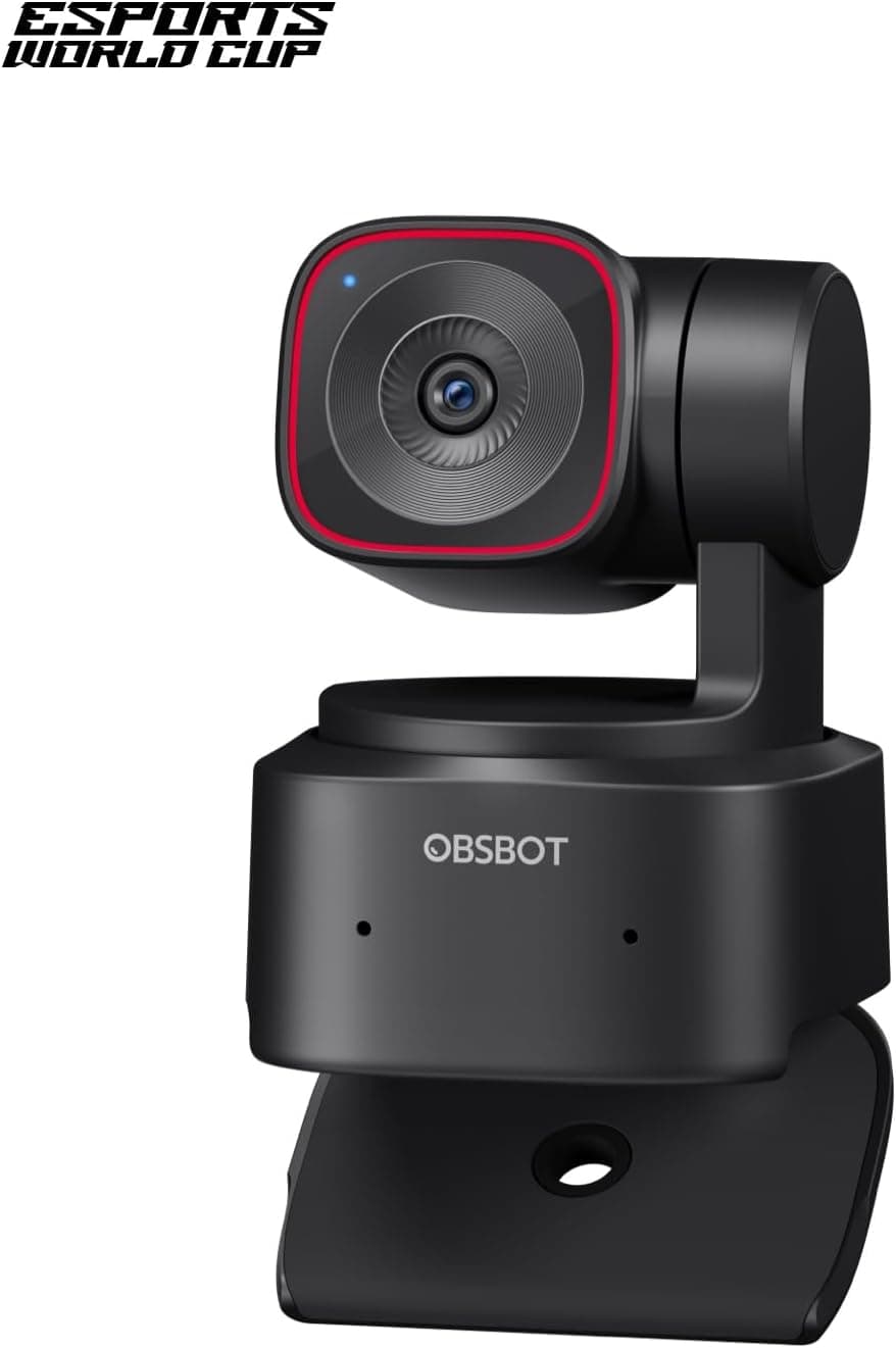 OBSBOT Tiny 2 Lite 4K Webcam for PC, AI Tracking PTZ Streaming Camera with 1/2" Sensor, Gesture Control, 60 FPS, HDR, Microphones, Web Camera for Desktop Computer, Laptop, Meeting, Video Calls, etc. - Image 3