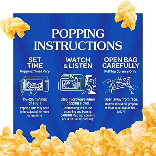 ACT II Butter Lovers Microwave Popcorn, 3-Count 2.75-oz. Bags - Image 7